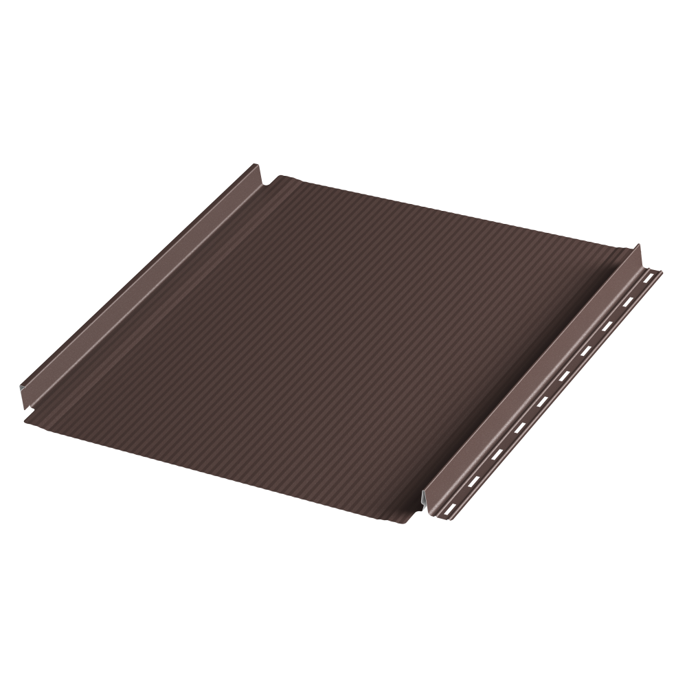Фальцевая панель AQUACLICK Бриз (без подгиба) мат. (RAL8017) Rooftop